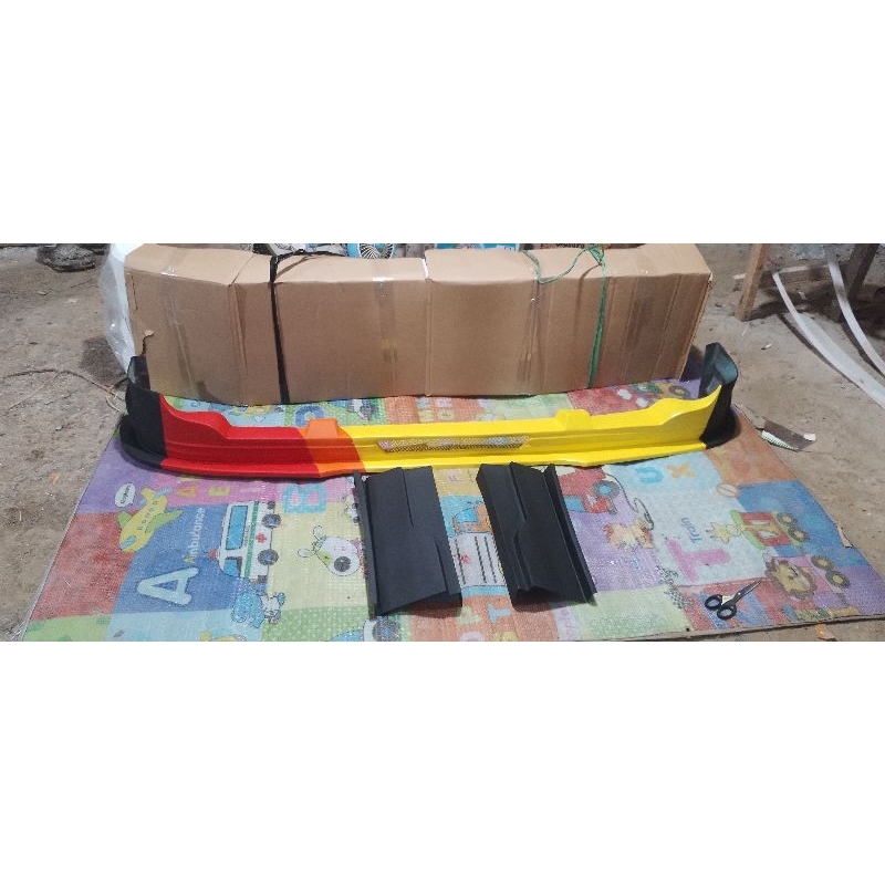 spoiler bisa di gunakan.truk canter.dyna dutro .hino 300.umplung.ragasa.nmr 71.