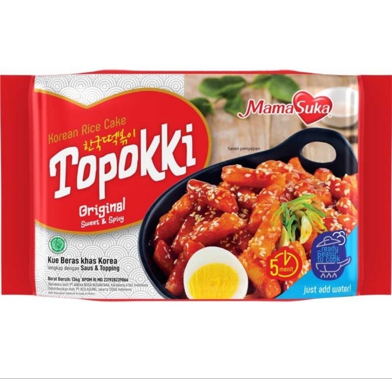 

MamaSuka Topokki Original 134 g