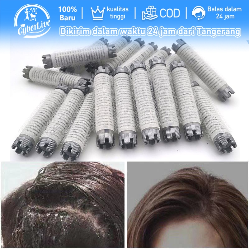 10pcs Roll Keriting Akar Root Perm Roll Salon Rol Korean Perm