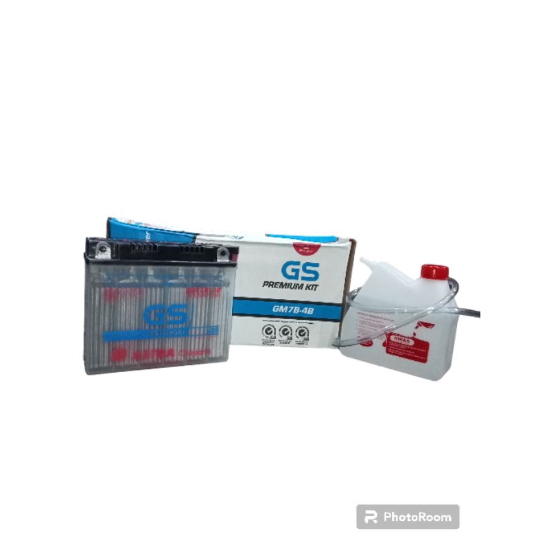 Aki/Baterai GS (GM7B—4B)/TIGER