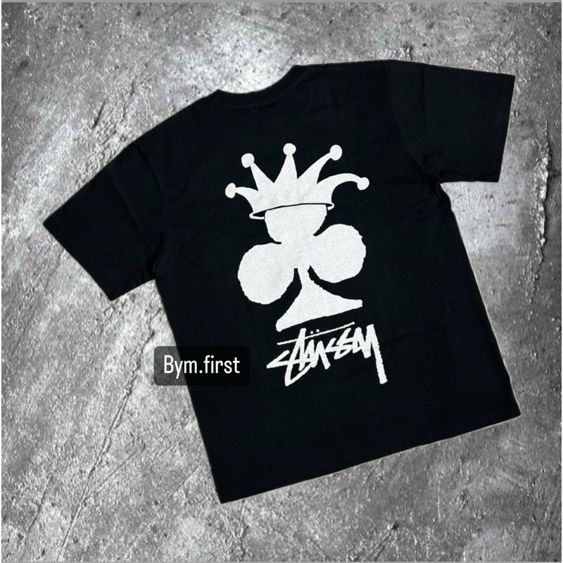 BYM KAOS STUSSY CROWN KAOS STUSSY AS KAOS STUSSY CARD