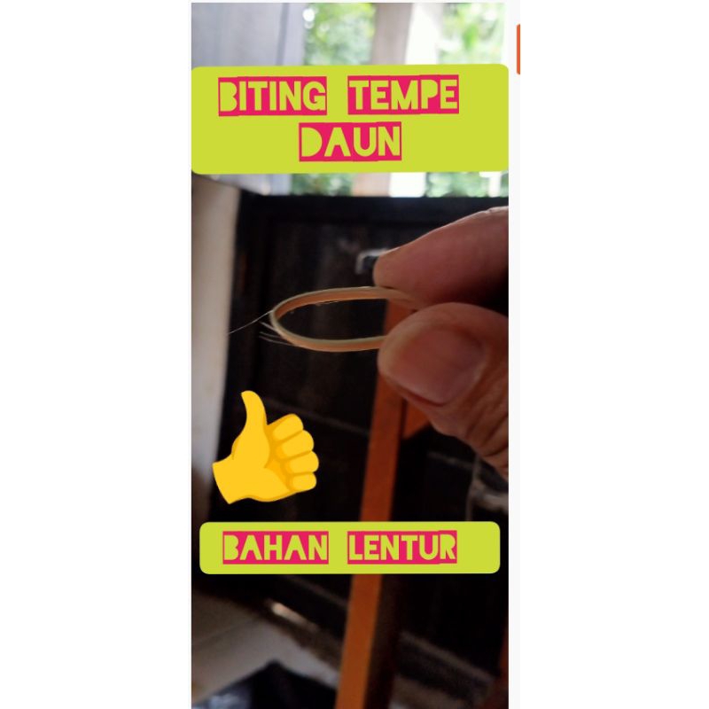 

Biting bambu daun 250 gram