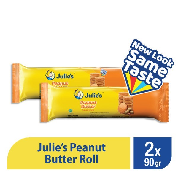 

Julies Peanut Butter Roll - 90 Gr ( 2 Pcs )