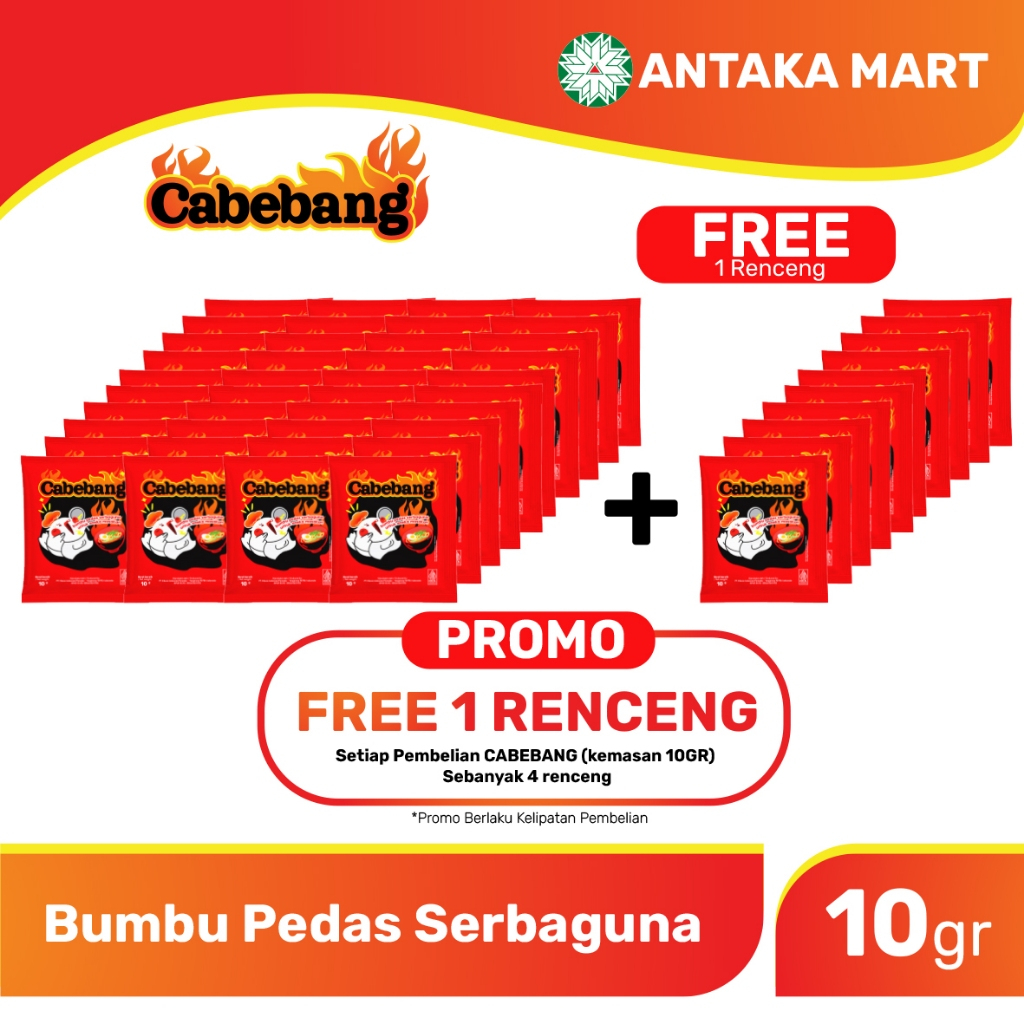 

PAKET 4RENCENG CABEBANG 10GR