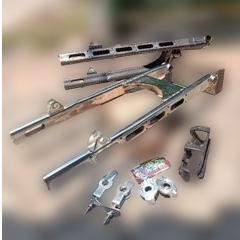 Swing Arem W175 Krom Tebal Tiger Racing Aitech Arm W 175 Krum Chrome Tiger Herex AItek AI tech