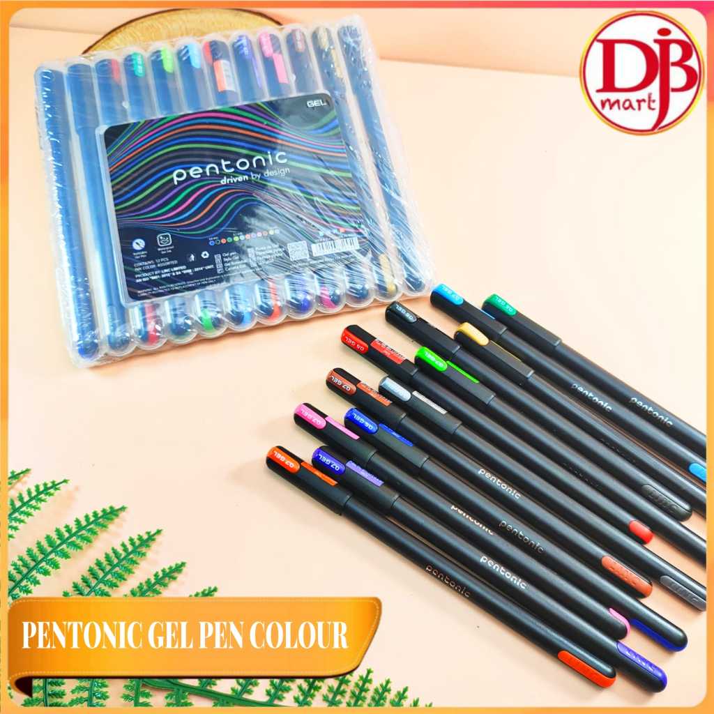 

Pentonic Gel Pen Colour Isi 12Pcs / Pulpen 0,7mm