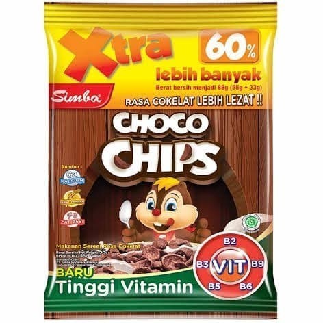 

SIMBA CHOCO CHIPS SEREAL 55G (995726)