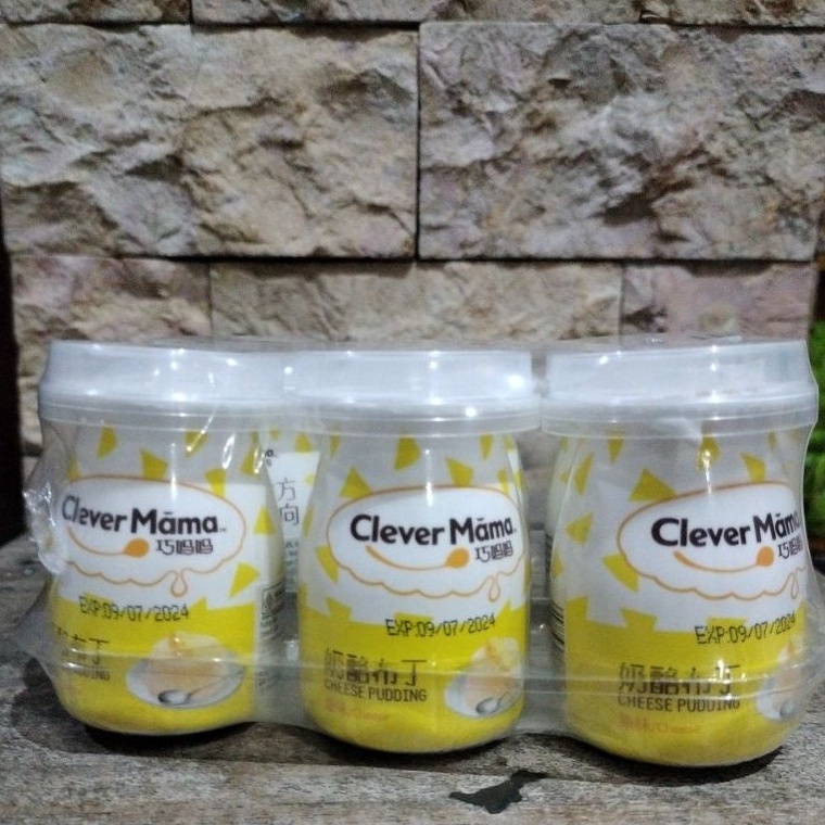 

KODE M98G CLEVER MAMA CHEESE PUDING ORIGINAL 1TRAY 6 PCS