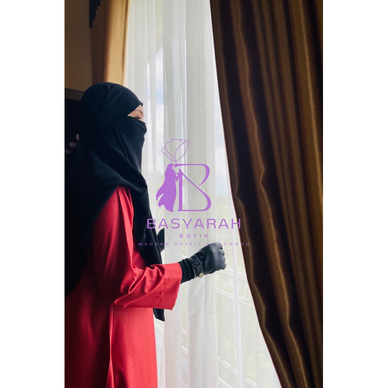 Basyarah Butik - Gamis Elegan Toyobo - Gamis Azalia - Trend Gamis 2024 Terkini - Gamis Simple kekini