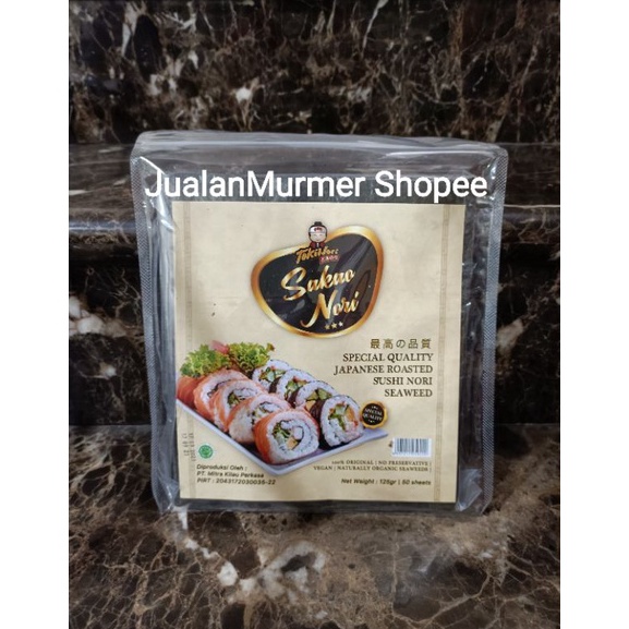 

KODE S53O Sakao Sushi Nori 5 Lembar