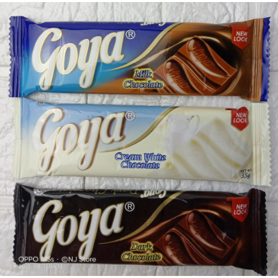 

Goya Coklat impor Filipina Dark White Choco Milk 35G