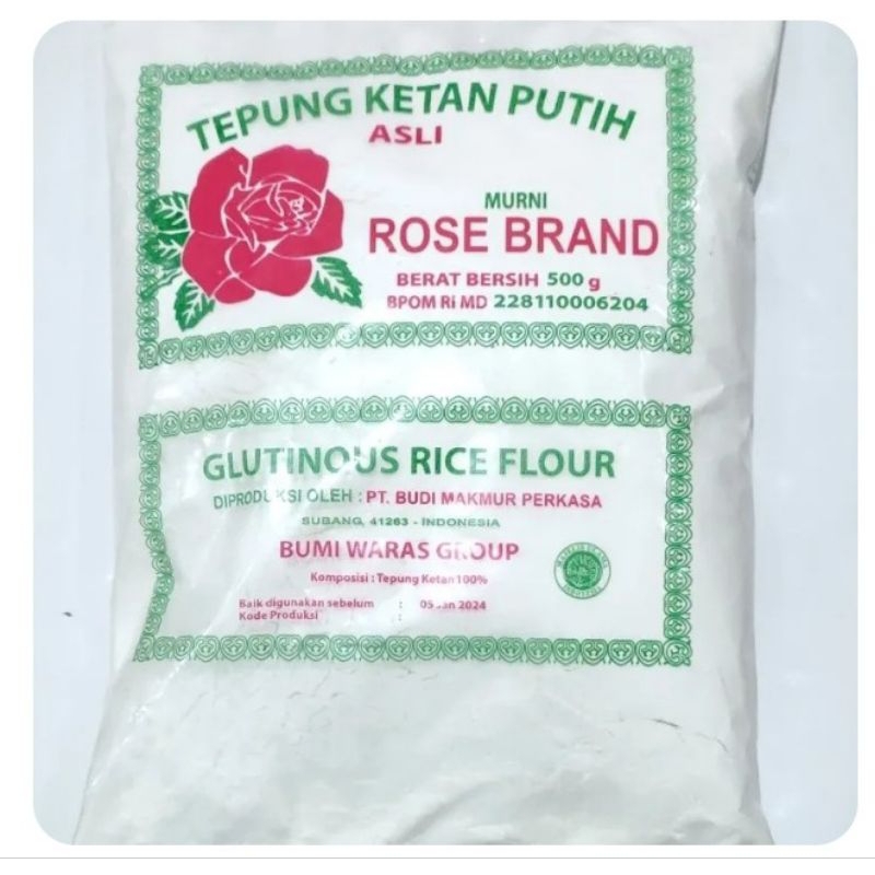 

Tepung Ketan Ros brand 500gr