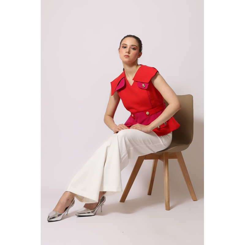 Bloom et Champs Fuschia Top