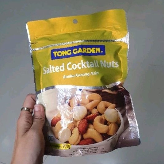 

Tong Garden SALTED COCKTAIL NUTS aneka kacang asin 160gr