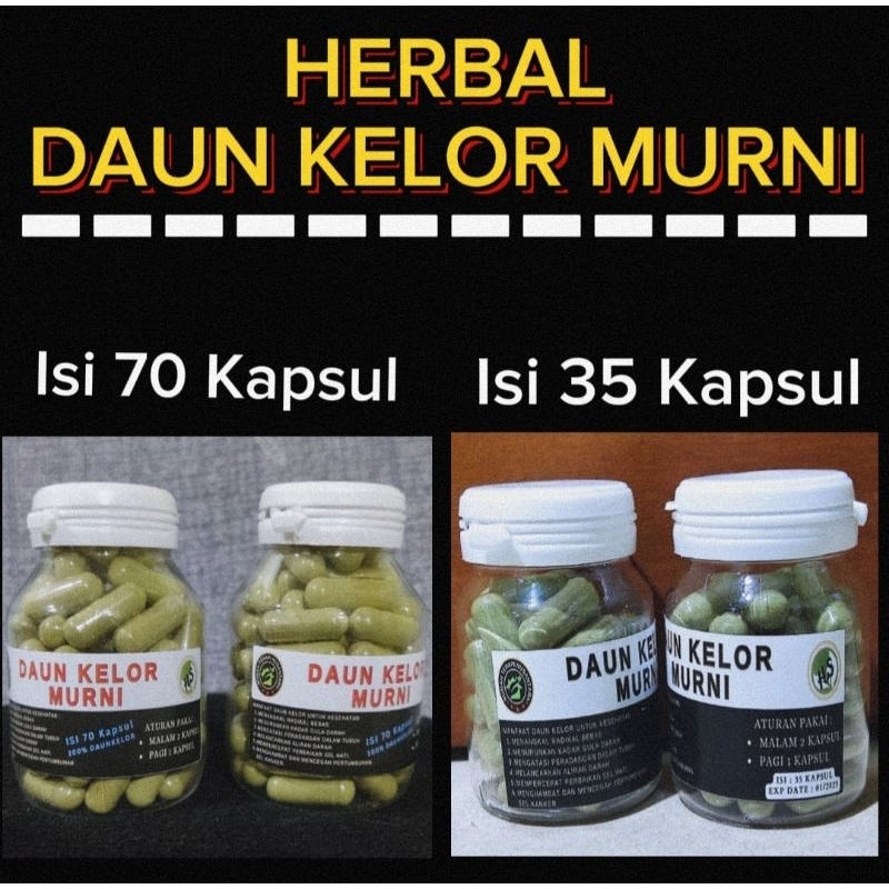 

Herbal Daun Kelor MURNI