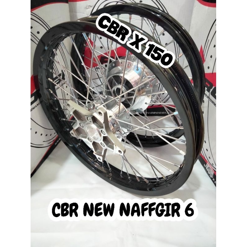 VELG PAKETAN JARI JARI RING 17 140-160-185-215-250 VROSSI BUAT MOTOR CB150R CB 150X CBR NEW NAFFGIR 