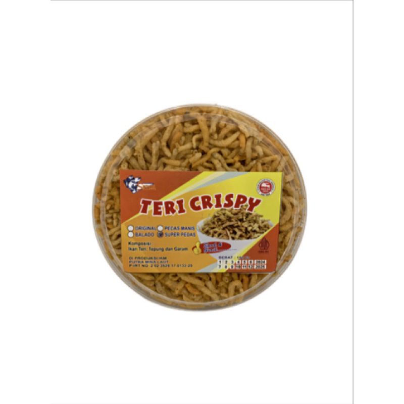 

Terri Crispy SintaMel 150 g Super Pedas - snack seafood - khas madura - cemilan [COD]