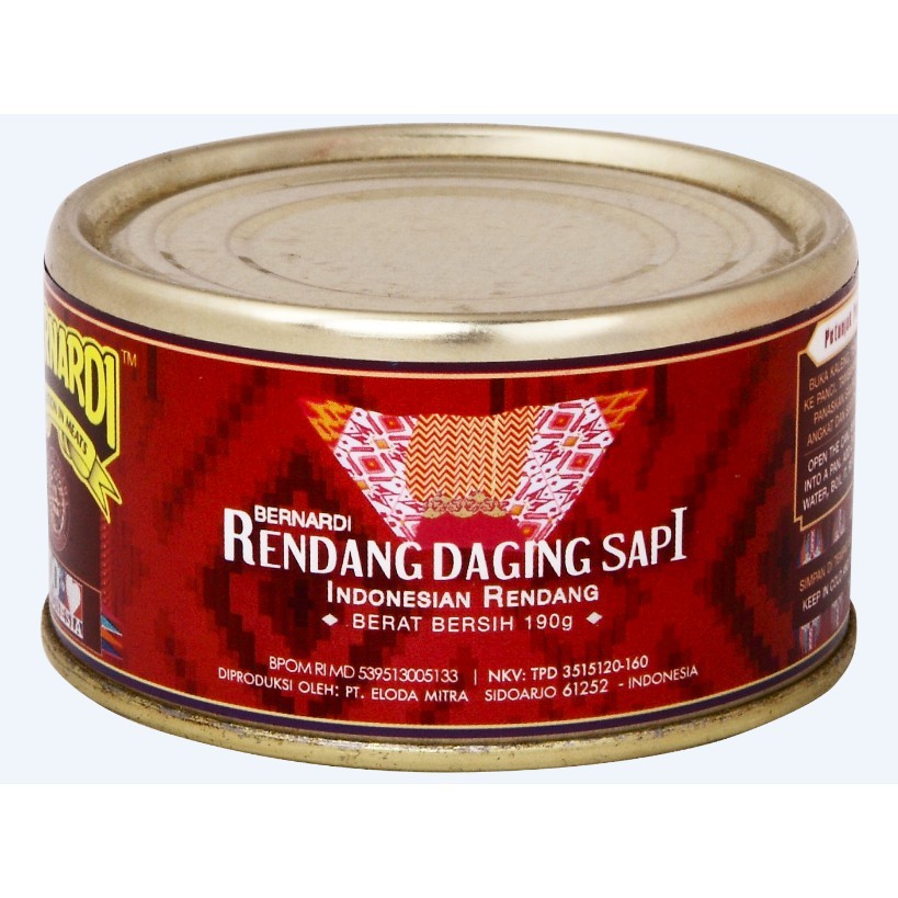 

BERNARDI RENDANG SAPI (190gr)