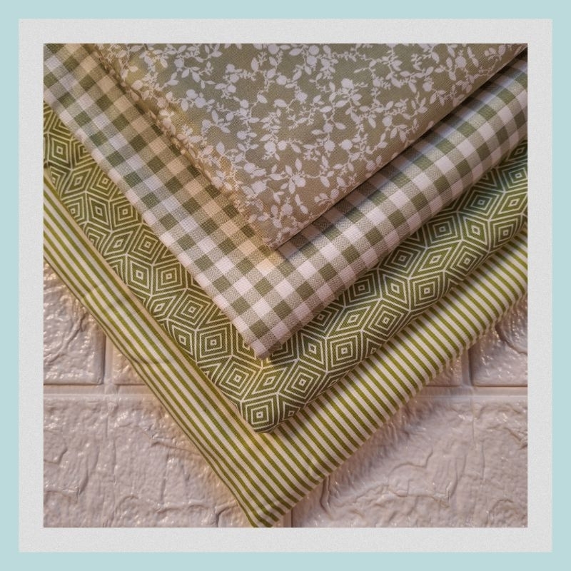 1 SET KAIN PERCA KATUN JEPANG DESIGN TOKAI SENKO