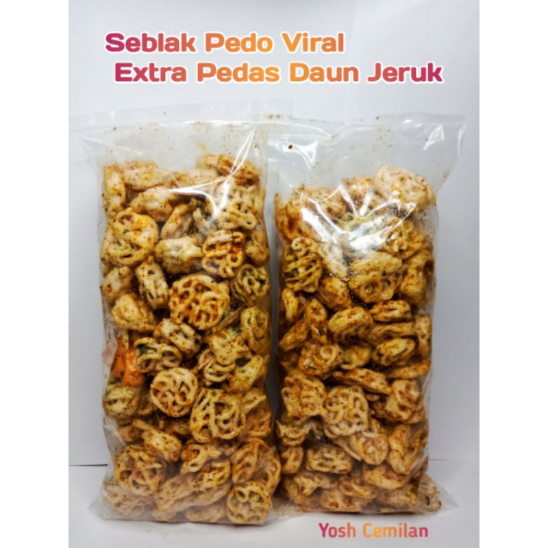 

Seblak Pedo Rafael Viral 200gr Extra Pedas Daun Jeruk
