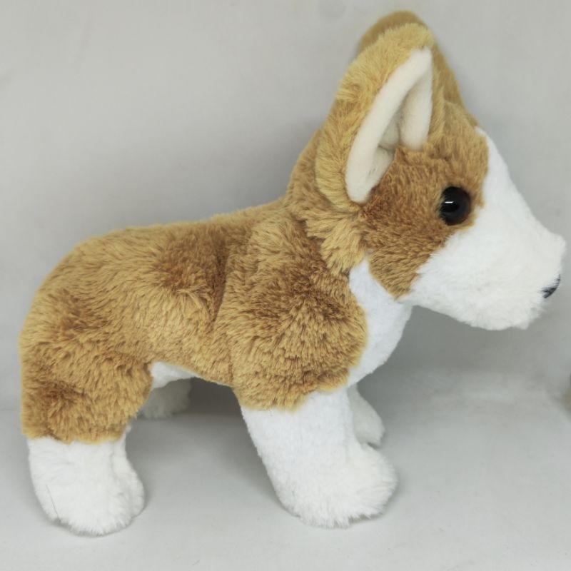 Boneka Hewan Merk Douglas Corgi/Katak/Domba/Kelinci Raksasa/Piggy/Kukang (M) Bulu Super Lembut