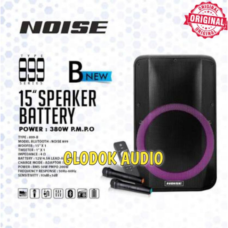 Speaker Portabel Noise 899 B New Original Speaker 15inch Garansi resmi