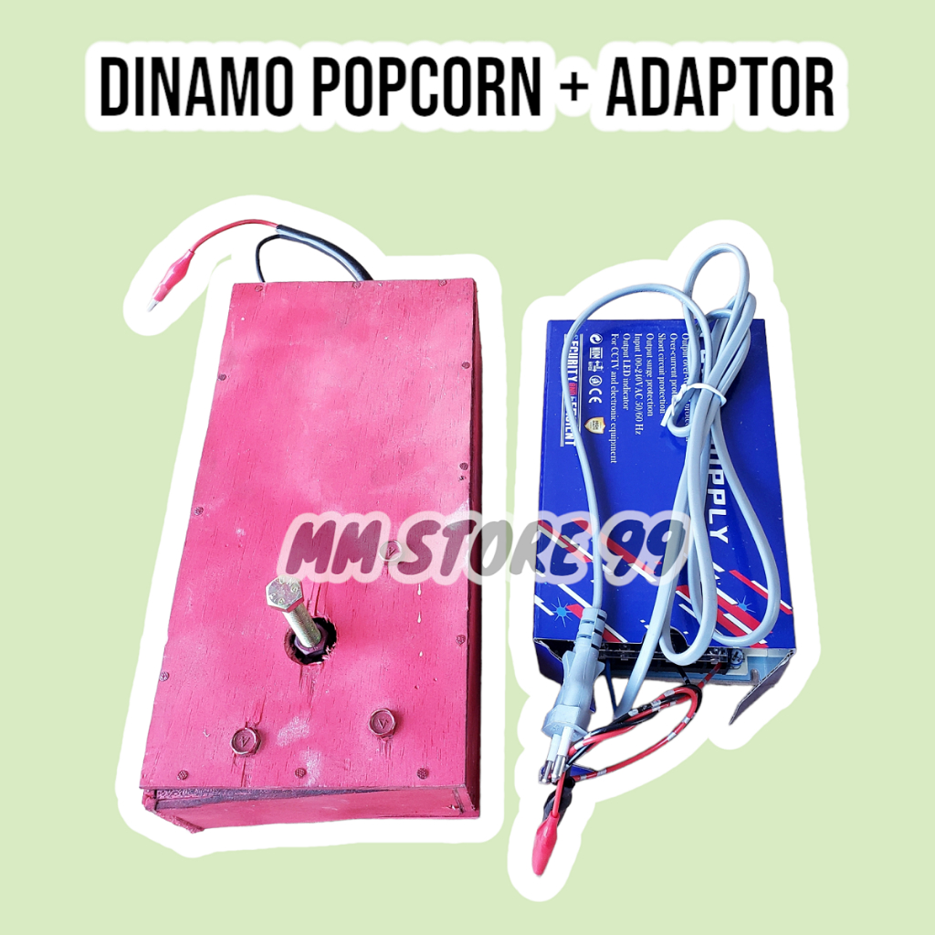 Dinamo Mesin Popcorn + Power Suplly