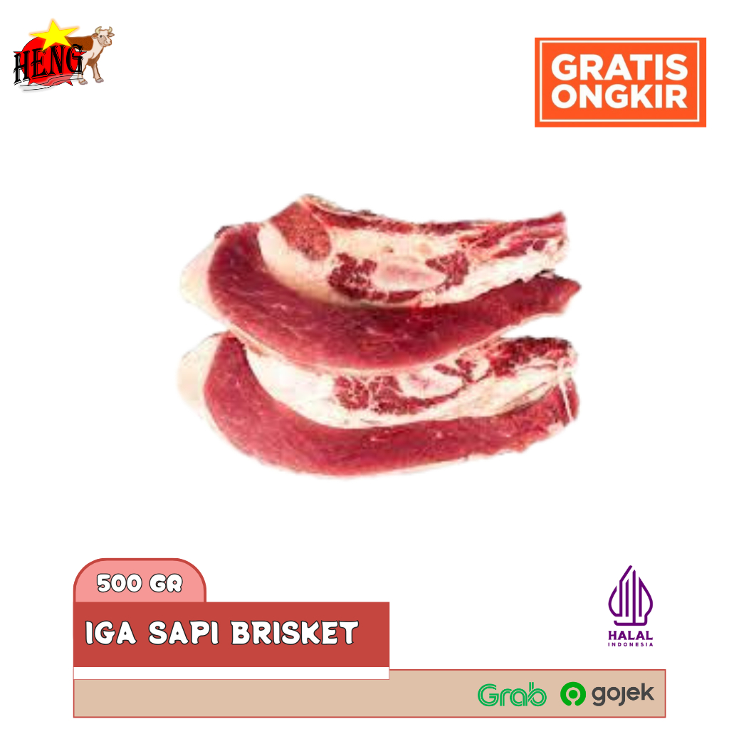 

iga sapi tulang sop / iga brisket / iga jando - 500gr