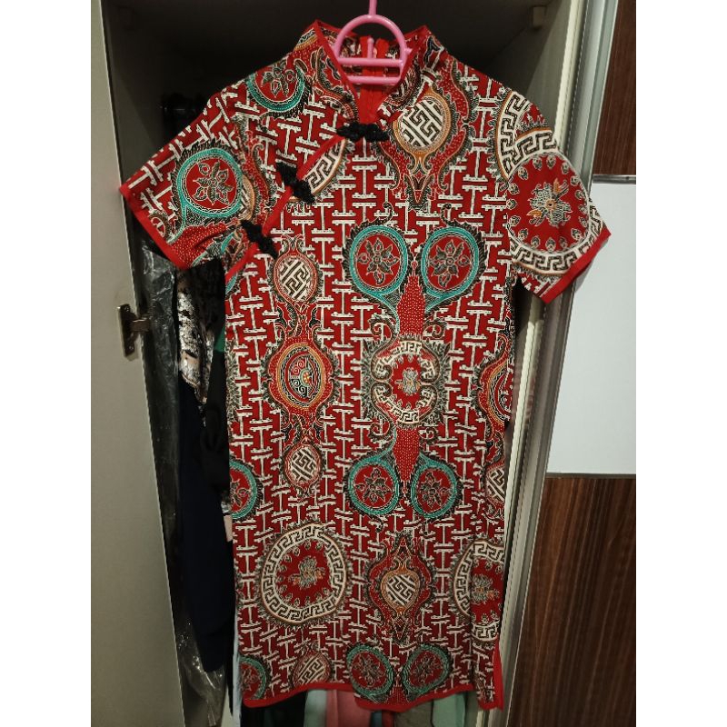 Preloved Couple Batik Cheongsam - Wanita