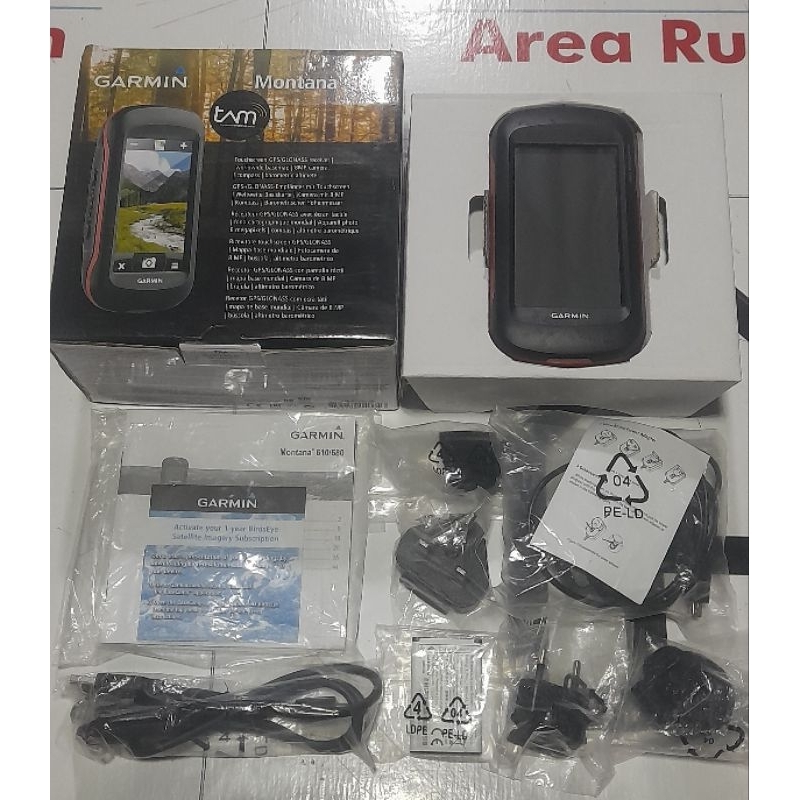 Gps Garmin Montana 680 Second Komplit