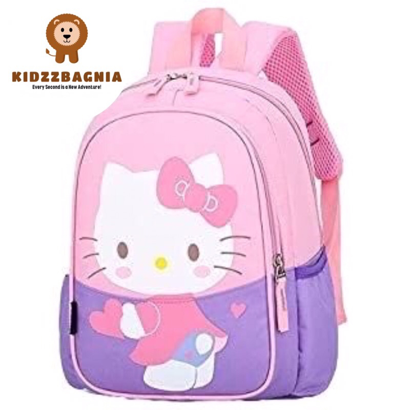 Tas Anak Perempuan Sekolah TK SD Karakter Kartun Hello Kitty Unicorn Doraemon Ransel Cewek Punggung 