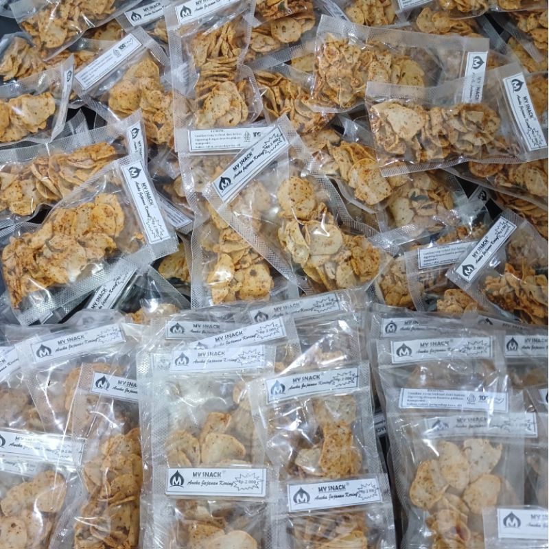 

Basreng Koin Kemasan Pouch mini