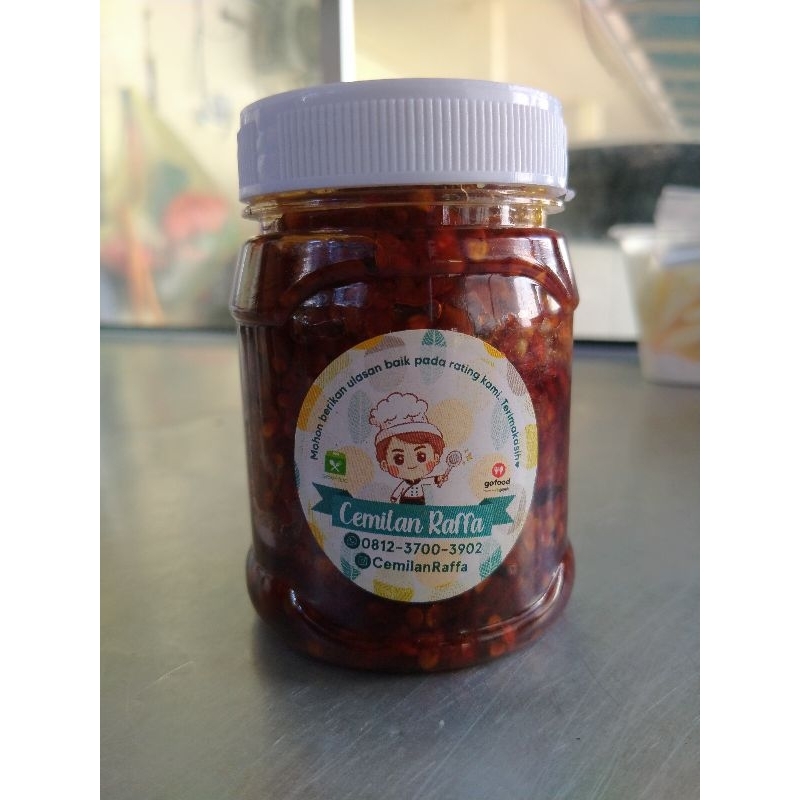 

Sambal joss teri kecil