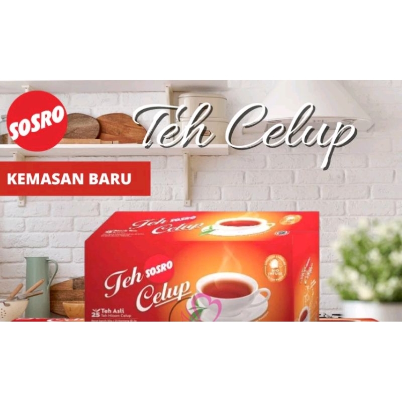 

(5box) Teh sosro celup@25*5box