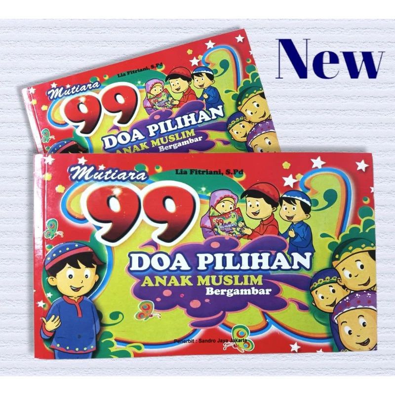 99 Doa Pilihan Anak Muslim - Buku 99 Doa Anak Muslim Full Colour