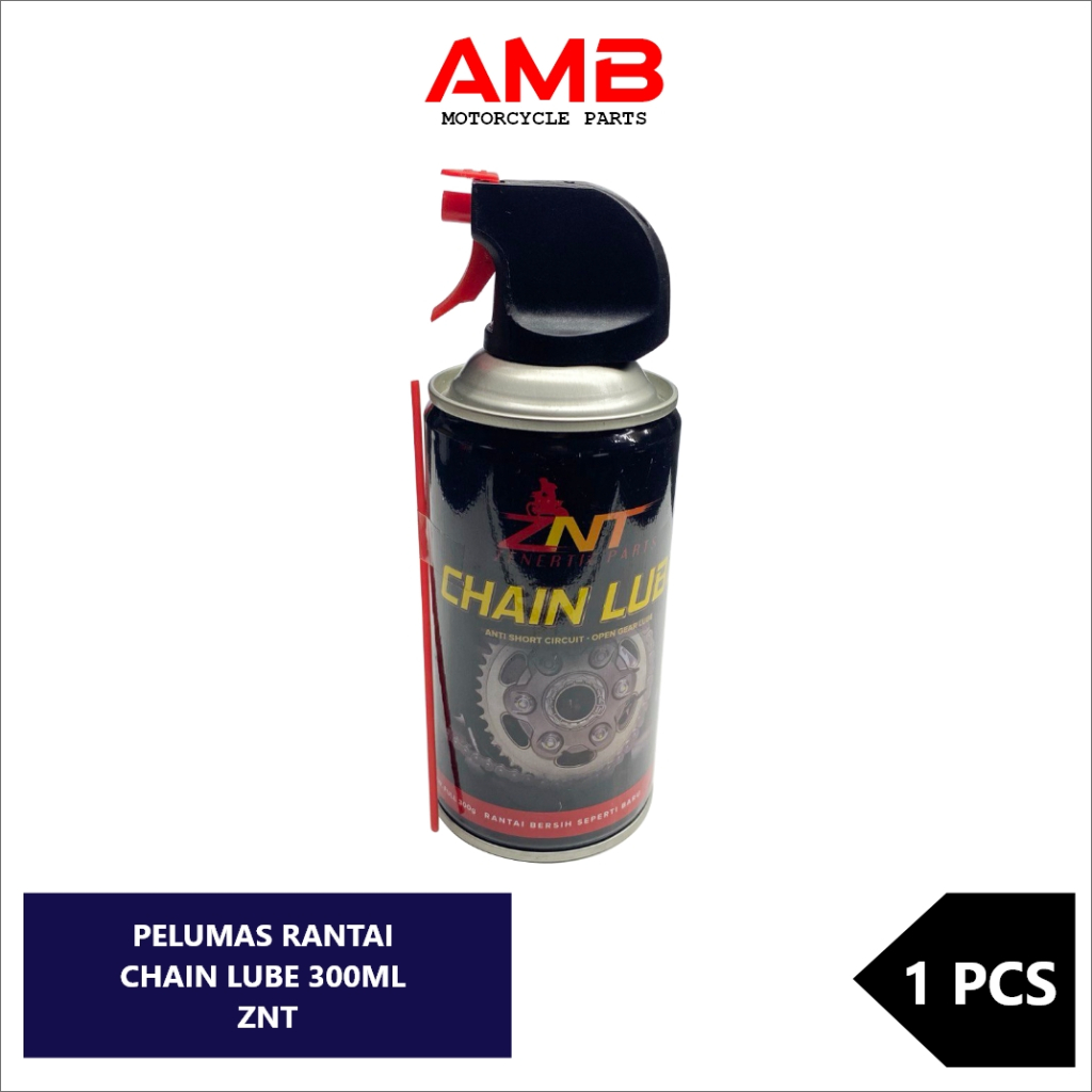 OLI RANTAI CHAINLUBE CHAIN LUBE SEMPROT PELUMAS RANTAI 300ML ZNT 120ML SSS