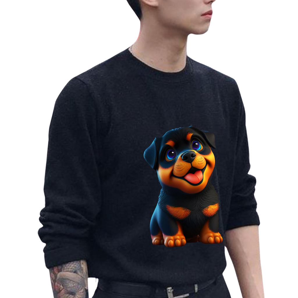 Orora Sweater Wanita Korea Cute Herder Dog - Baju Atasan Sablon High Quality Pria Wanita Ukuran S M L XL XXL XXXL keren Original SW OR3D 49