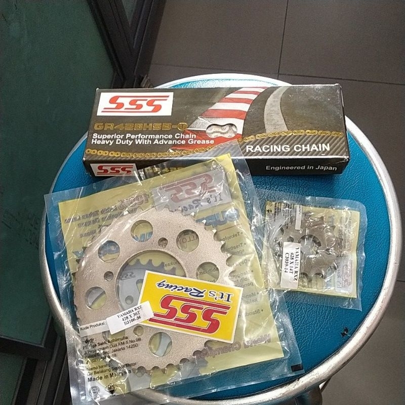 Gir set sss RX-King Jupiter fizr Vega  428sb dan hsbt