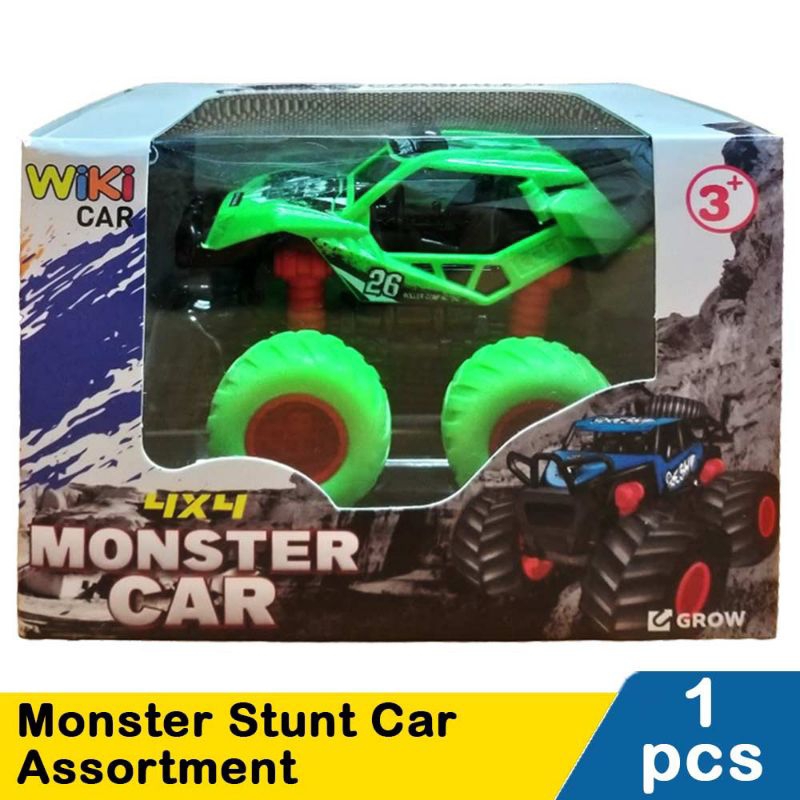 Wiki Monster Stunt Car Assortment