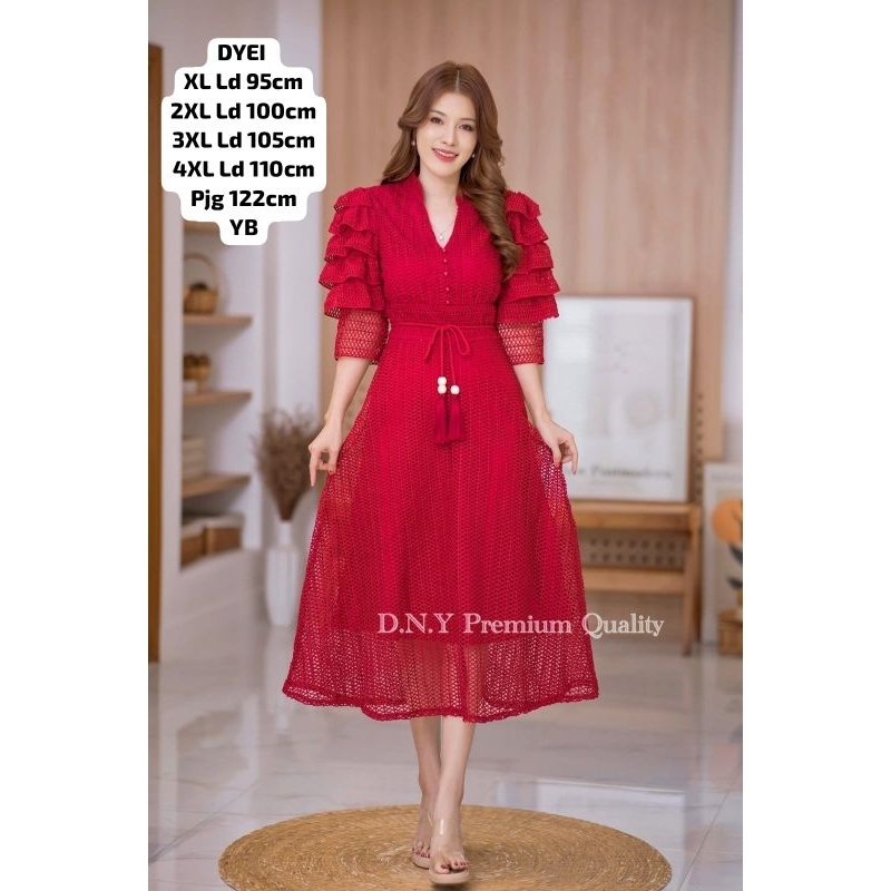 Dress Brokat Import Bangkok By DNY