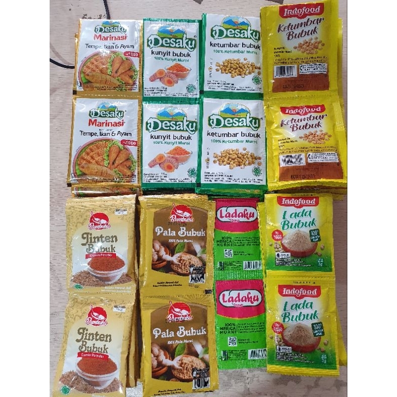

Lada Marinasi Kunyit Bumbu Marinasi Sachet