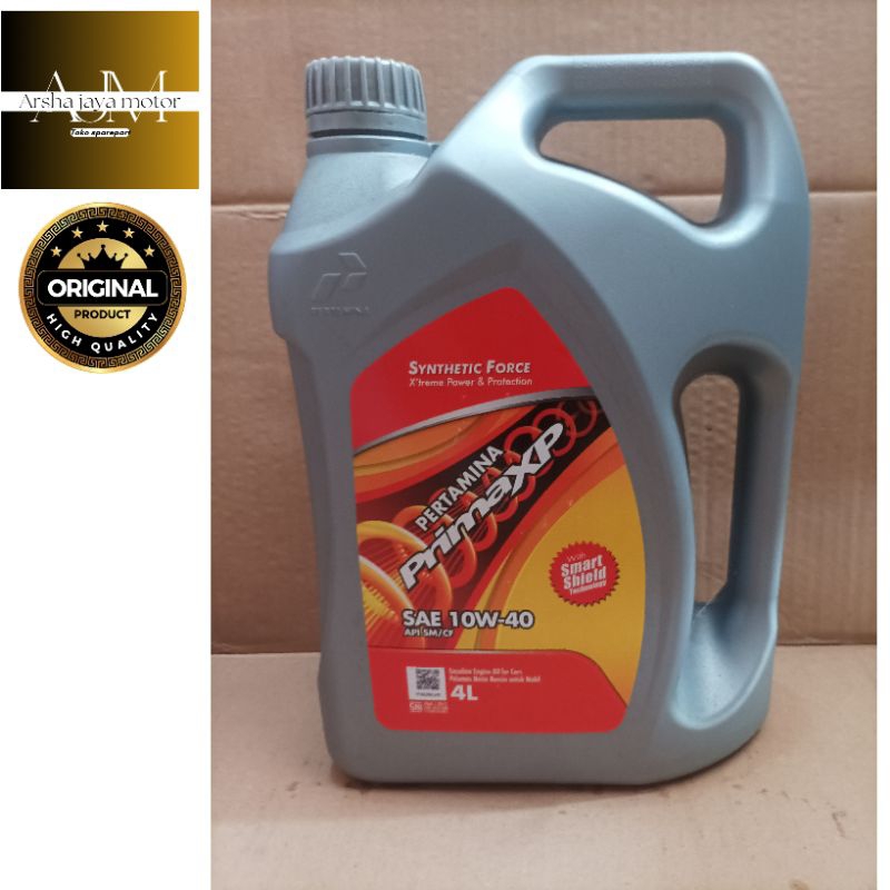 Oli Prima XP SAE10W-40 4Liter/galon