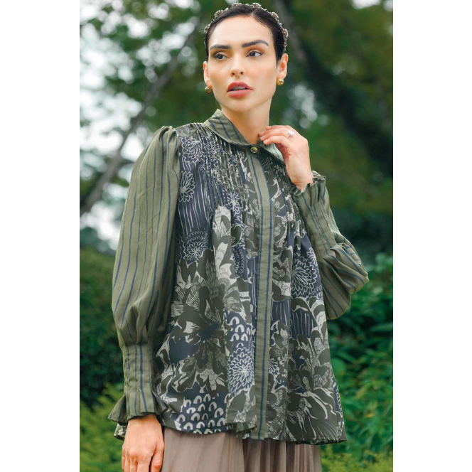 Benang Jarum Aquila Opnaisel Shirt - Olive XS S M L XL XXL