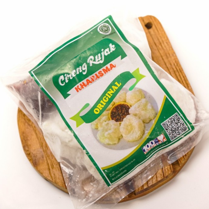 

Rujak Cireng plus Bumbu Rujak Cireng Frozen Food 1 Pack| Cireng Rujak Kharisma Renyah & Gurih