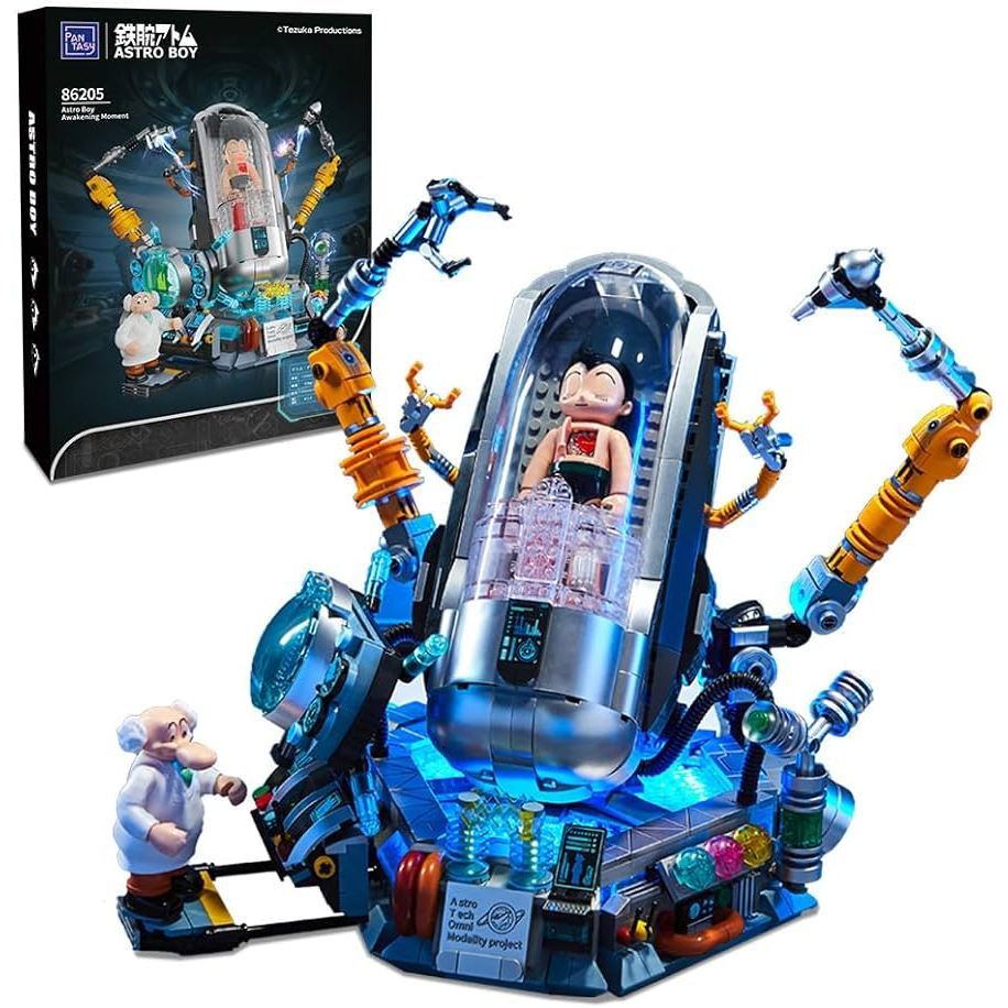 Pantasy Astro Boy Awakening Moment Light Kit Toys Block Bricks Set Mainan Menyusun Balok Permainan B