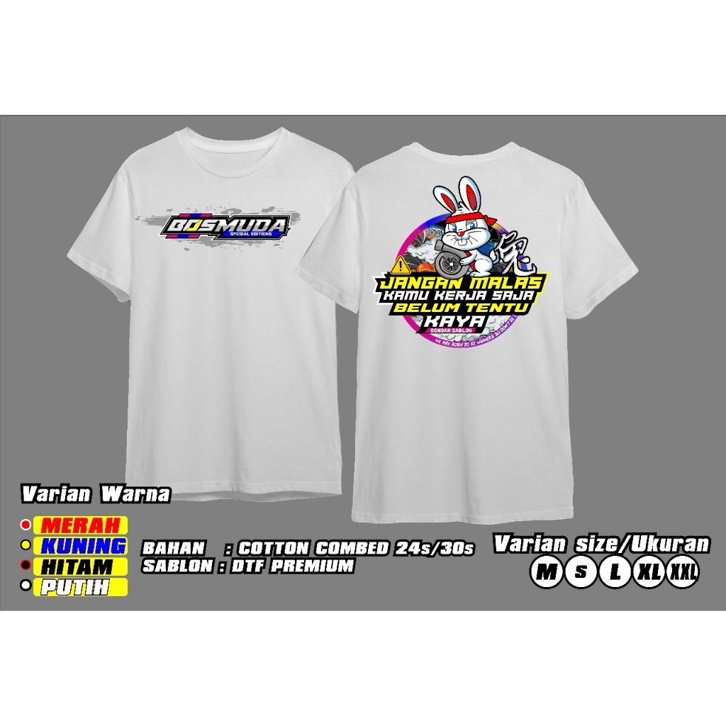Kaos Bos Muda (Boss Muda)