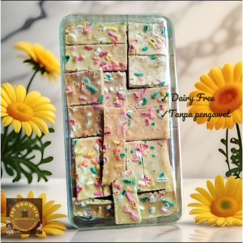 

Kue Lebaran brownis krispi aneka varian rasa / Brownis Kering / Keripik Brownis Toples