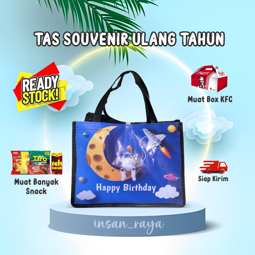 

TAS ULTAH ASTRONOT READY STOCK/TAS ULTAH MURAH/TAS ULTAH ANAK/TAS ULTAH SIAP KIRIM
