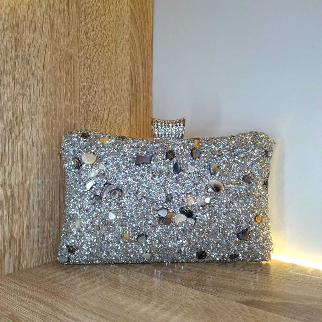 P9058 TAS PESTA WANITA  CANTIK TAS CLUTCH KONDANGAN ELEGAN ACARA FORMAL