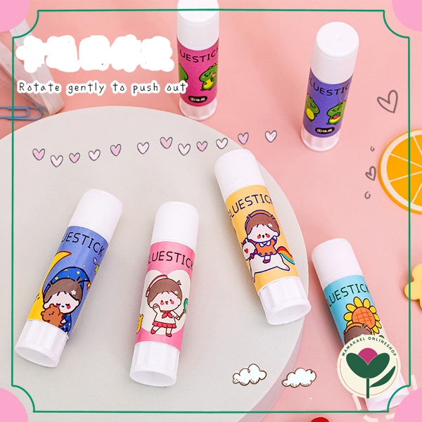 

Cartoon glue stick lem stik perekat kertas lucu cute MK1313